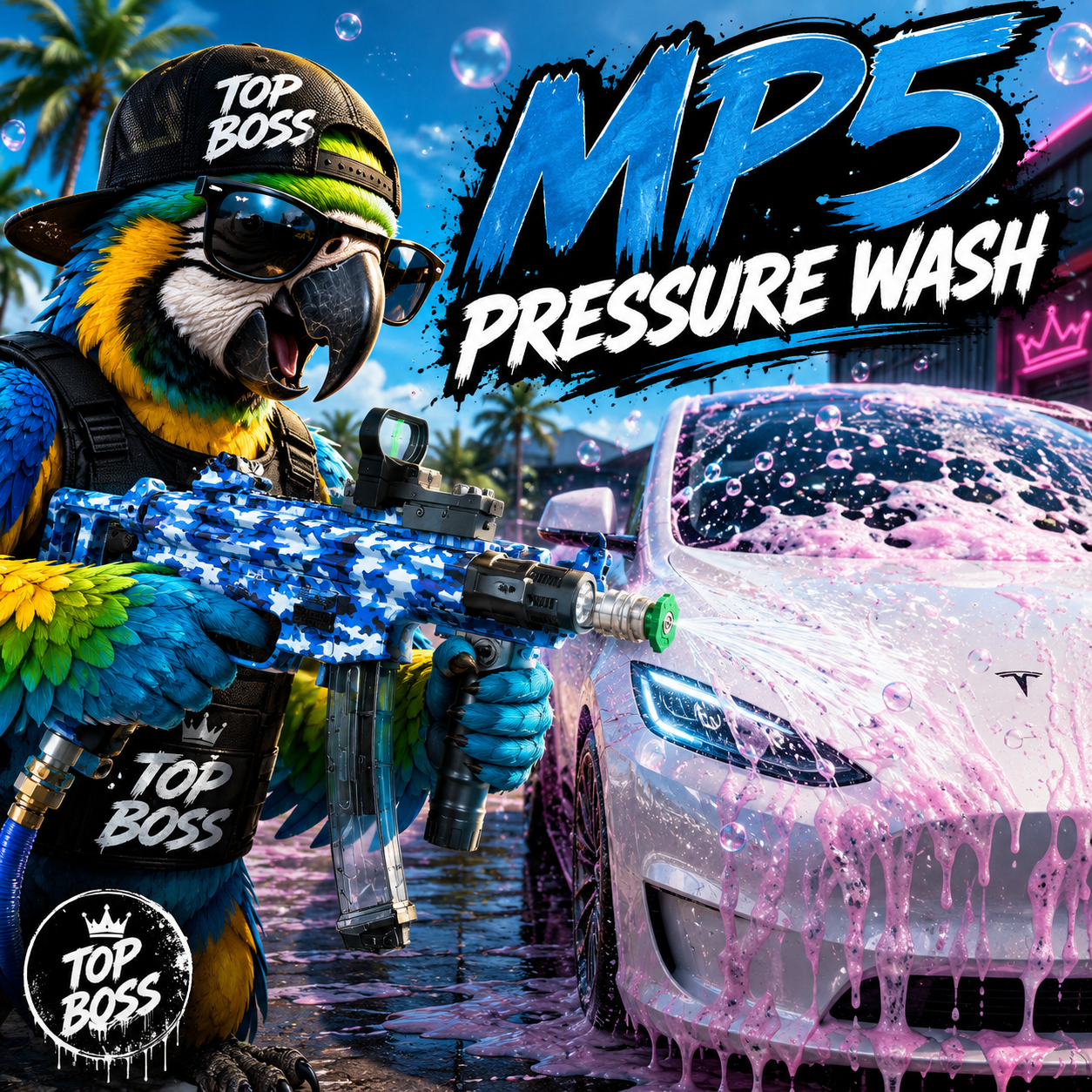 MP5 Pressure wash